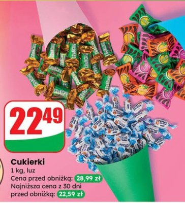 Cukierki promocja w Dino