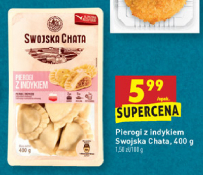 Pierogi z indykiem Swojska chata promocja
