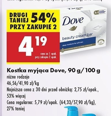 Mydło Dove beauty cream promocja