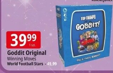 Gra GodBit Original Winning Moves World Football Stars promocja w Leclerc