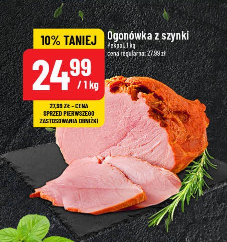 Ogonówka z szynki Pekpol promocja