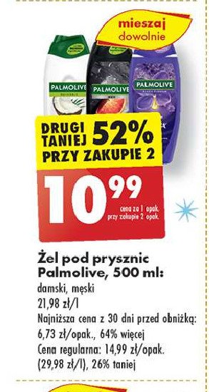 Żel pod prysznic macadamia & cocoa Palmolive naturals promocja