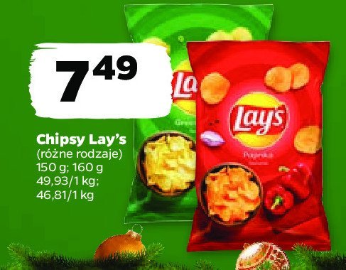 Chipsy cebulowe Lay's Frito lay lay's promocja