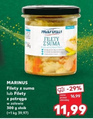 Filety z suma w zalewie promocja w Kaufland
