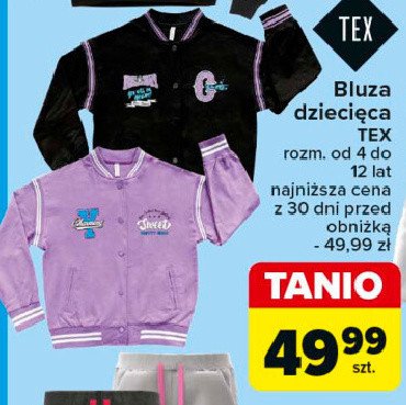 Bluza dziecięca 4-12 lat Tex promocja