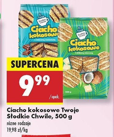 Ciacho kokosowe Twoje s艂odkie chwile promocja
