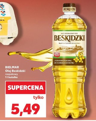 Olej Beskidzki rzepakowy promocja w Kaufland