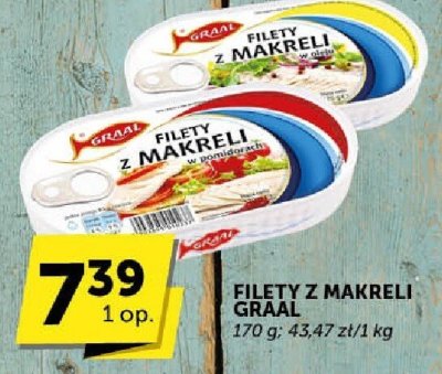 Filety z makreli Graal promocja w Euro Sklep