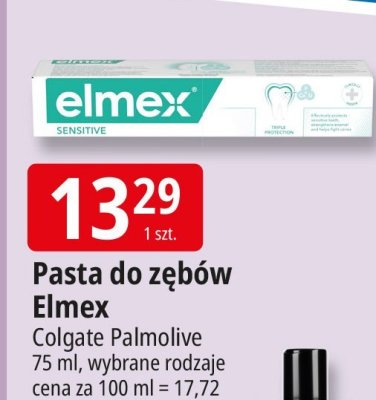 Pasta do zębów Elmex Colgate Palmolive promocja w Leclerc