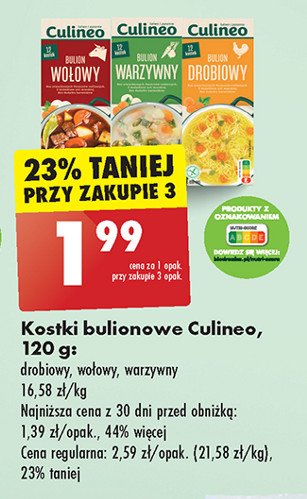 Kostki - ros贸艂 drobiowy Culineo promocja