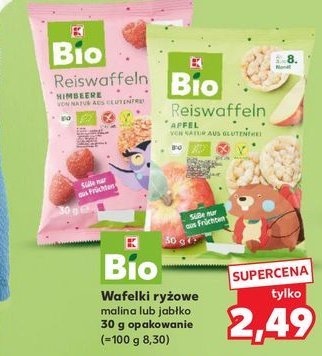 Wafelki ry偶owe malinowe K-classic bio promocja