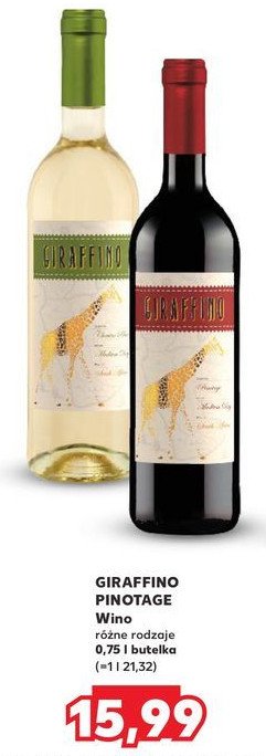 Wino GIRAFFINO promocja w Kaufland