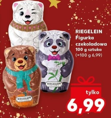 Figurka czekoladowa Riegelein promocja w Kaufland