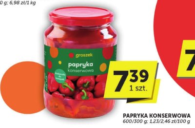 Papryka konserwowa Groszek promocja w Euro Sklep