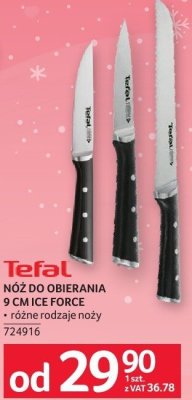 Nóż do obierania 9 cm FORCE Tefal promocja w Selgros