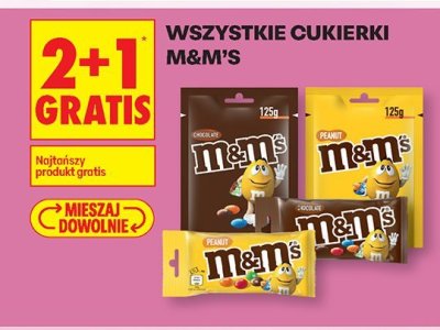 Cukierki - wszystkie rodzaje 2+1 GRATIS promocja w Biedronka