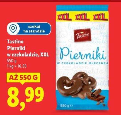 Pierniki w czekoladzie promocja w Lidl