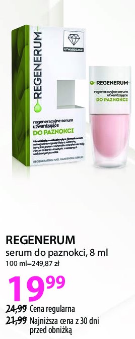 Serum do paznokci Regenerum promocja