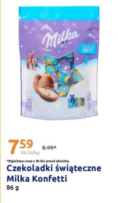 Czekoladki świąteczne Konfetti promocja w Action