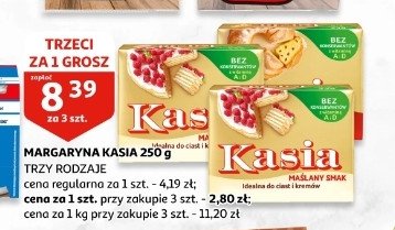 Margaryna Kasia bez laktozy promocja