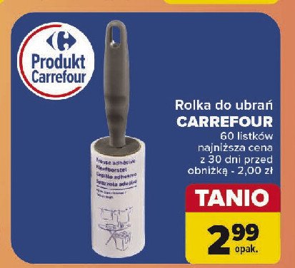 Rolka do czyszczenia ubrań Carrefour promocja w Carrefour