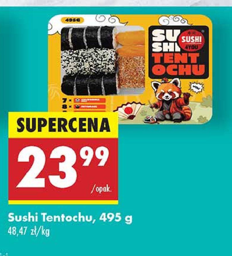 Sushi tentochu Sushi 4you promocja