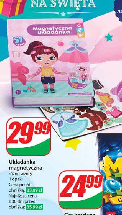 Układanka magnetyczna promocja