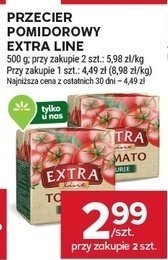 Przecier pomidorowy Ira Extra Line promocja w Stokrotka