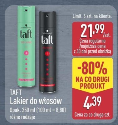 Lakier do włosów promocja w Aldi