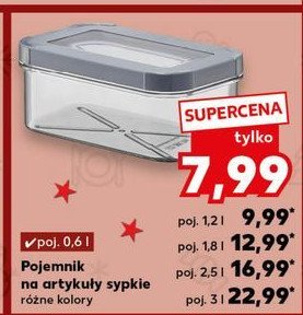 Pojemnik na produkty sypkie 3 l promocja