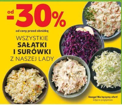 Sałatki i surówki z naszej lady promocja w Kaufland