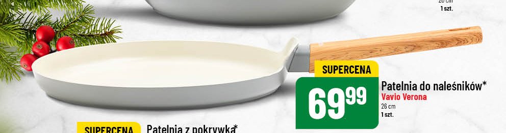 Patelnia do naleśników 26 cm Vavio promocja