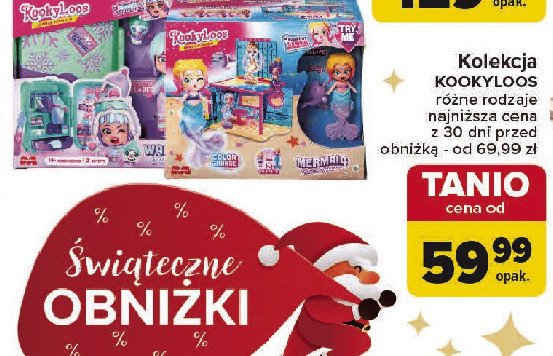 Laleczka syrena Kookyloos promocja w Carrefour Market