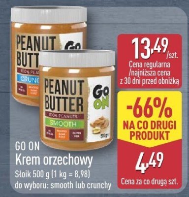 Krem orzechowy promocja w Aldi
