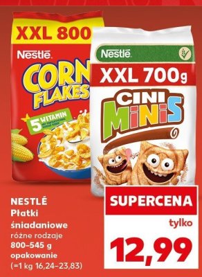 Płatki śniadaniowe Nestlé Cini Minis XXL 700 g promocja w Kaufland