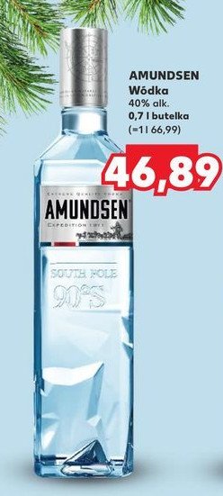 Wódka Amundsen expedition 1912 promocja w Kaufland