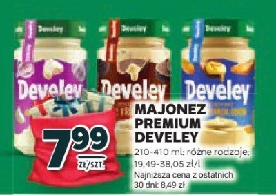 Majonez Premium Develey promocja w Stokrotka