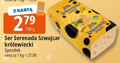 Ser Serenada Szwajcar królewski Spomlek promocja w Leclerc