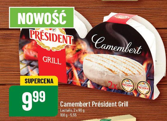 Ser camembert naturalny President promocja w POLOmarket