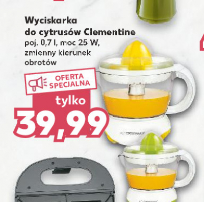 Wyciskarka do cytrus贸w clementine ekj001 Esperanza promocja