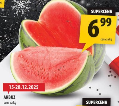 Arbuz mini Świeże jesz promocja w Arhelan