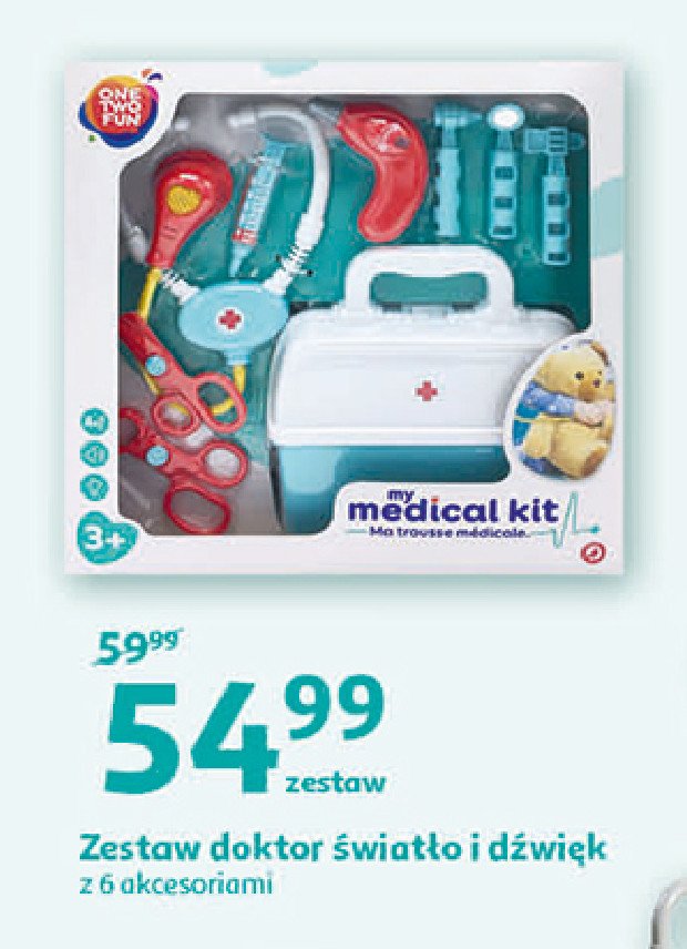 Zestaw doktor One two fun promocja