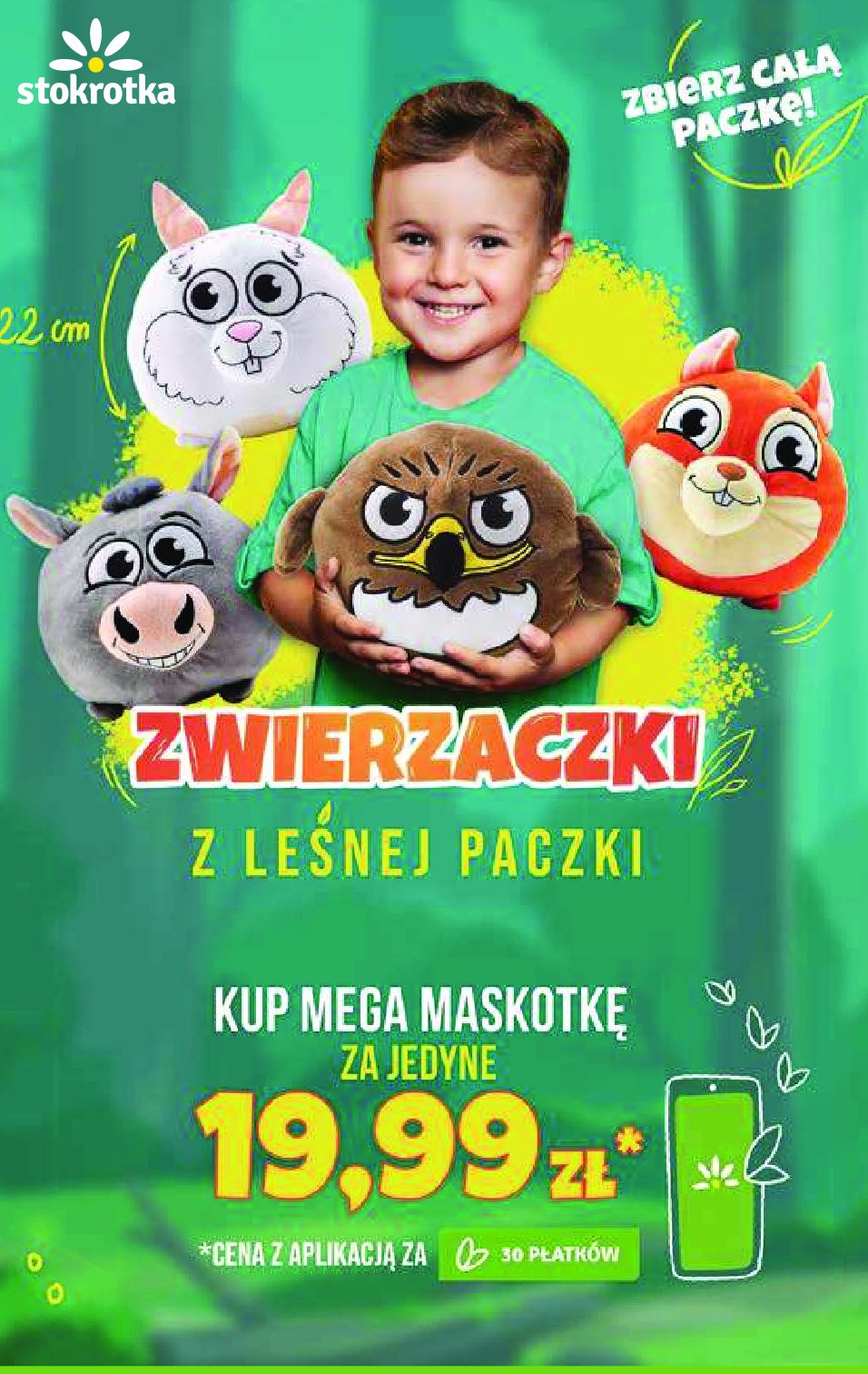 Maskotka rudzia z leśnej paczki STOKROTKA promocja