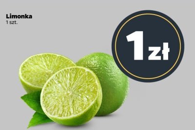 Limonka 1 szt. promocja w Netto