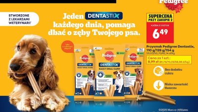 Przysmak Pedigree Dentastix promocja w Biedronka