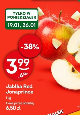 Jabłka Jabłka Red Jonaprince promocja w Żabka