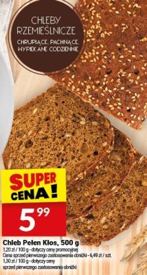 Chleb Pełen Kłos Bialecki Piekarnia promocja w Twój Market