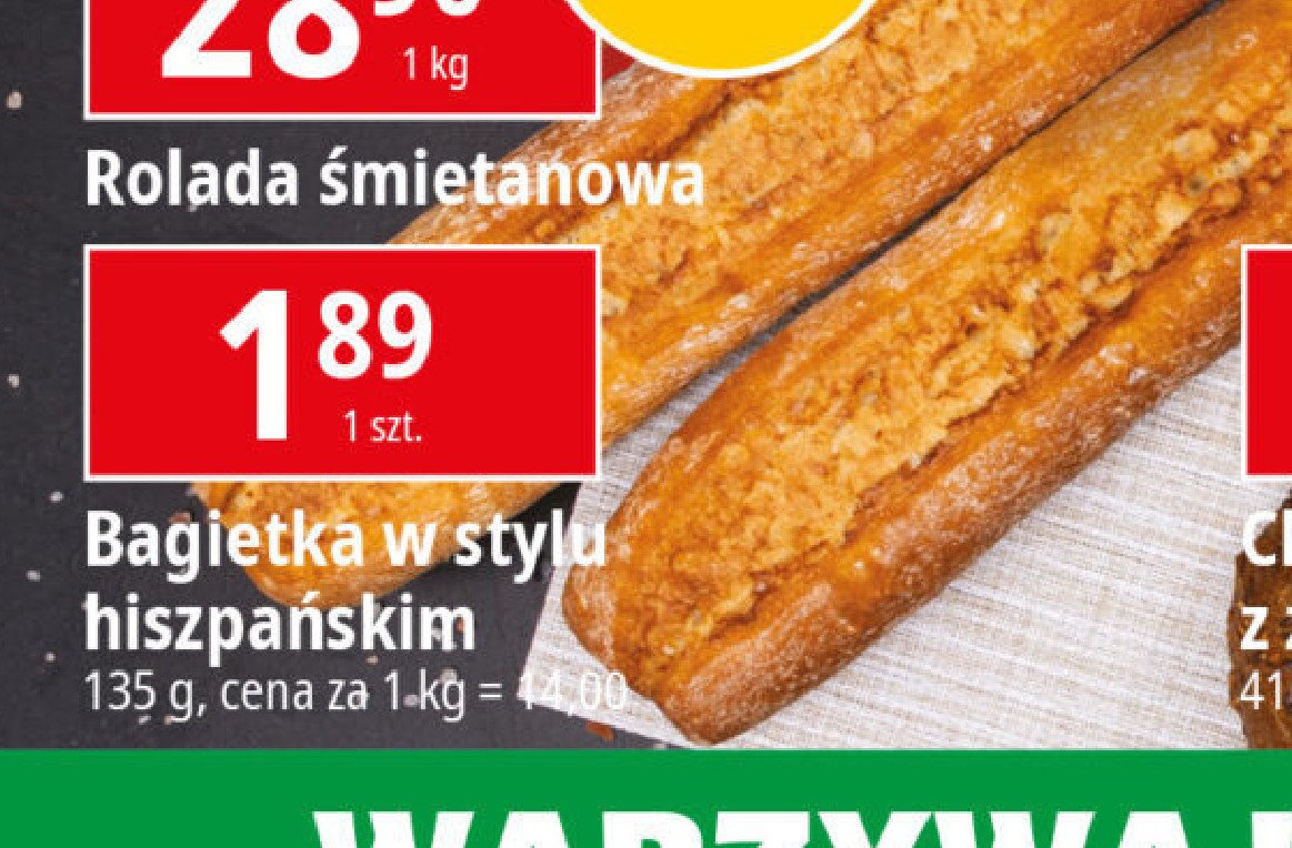 Bagietka w stylu hiszpańskim promocja