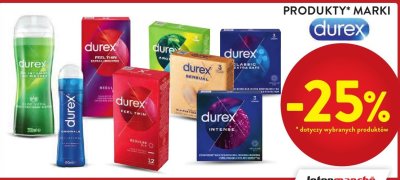 Prezerwatywy Durex Intense promocja w Intermarche