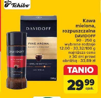 Kawa Davidoff cafe fine aroma promocja